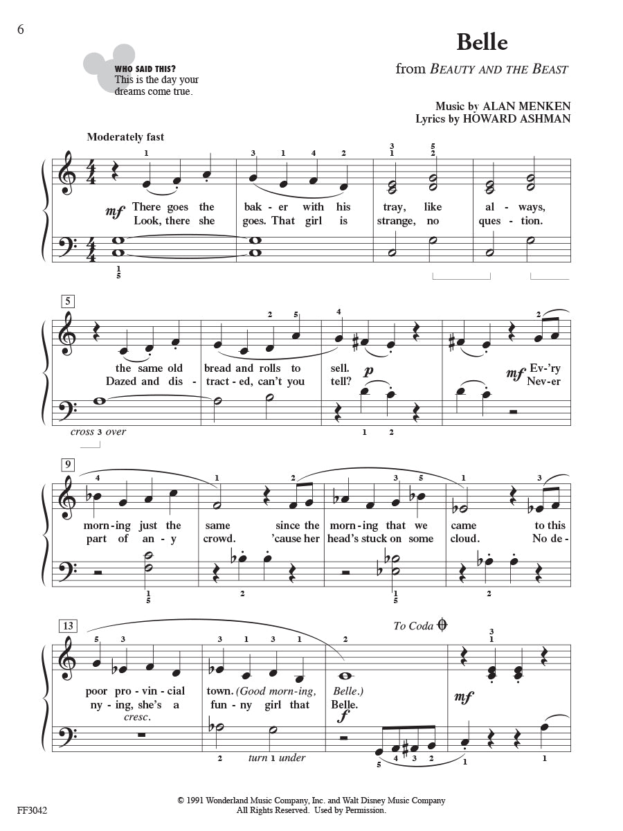 CHORDTIME PIANO DISNEY LEVEL 2B