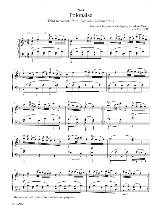 AMEB PIANO FOR LEISURE GR 3 SERIES 2