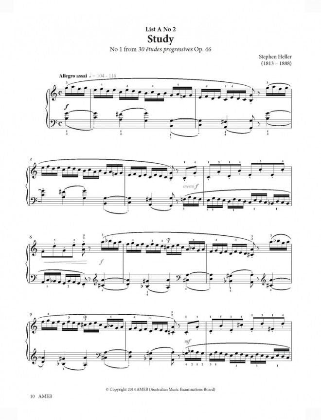 AMEB PIANO GRADE 4 SERIES 17