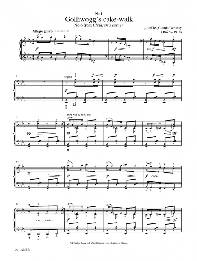 AMEB PIANO FOR LEISURE GR 7 SERIES 3