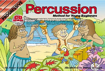 Progressive Percussion Method for Young Beginners Book/CD