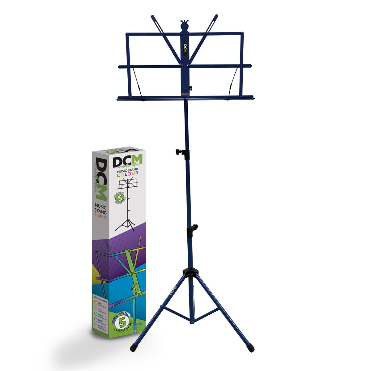 DCM BS01-BL Music Stand Blue inc Carry Bag