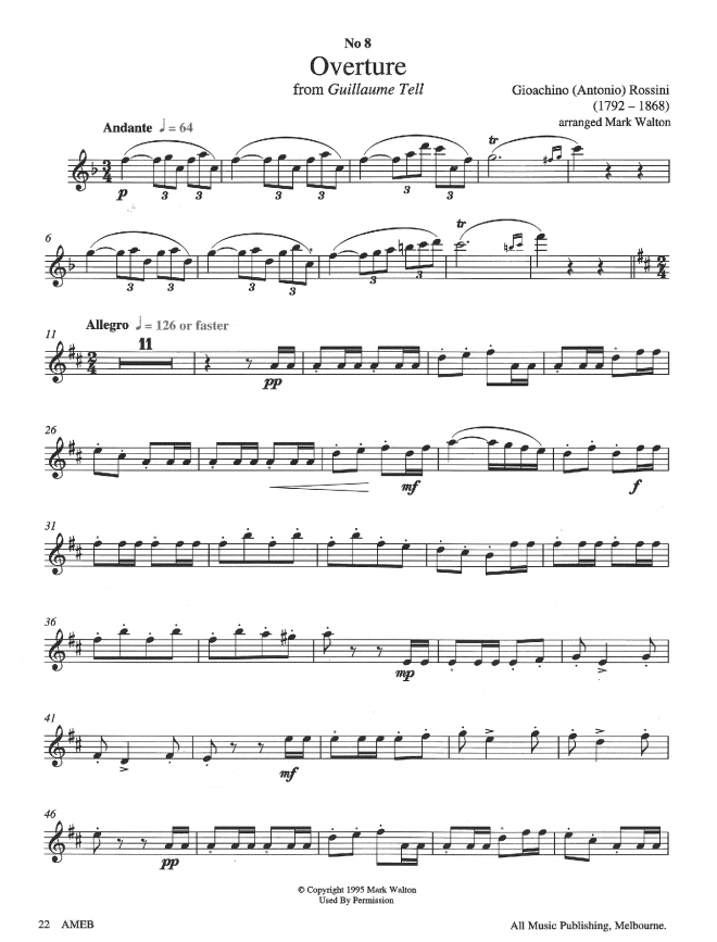 AMEB SAXOPHONE FOR LEISURE GR 4 SER 1 TENOR BK/C