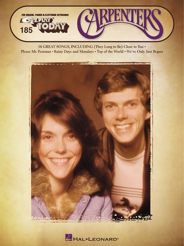 EZ PLAY 185 THE CARPENTERS