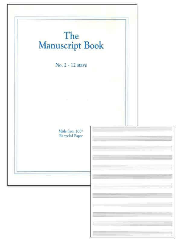 MANUSCRIPT BK 2 12ST (RECYCLED)