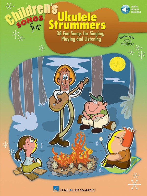 CHILDRENS SONGS FOR UKULELE STRUMMERS BK/CD