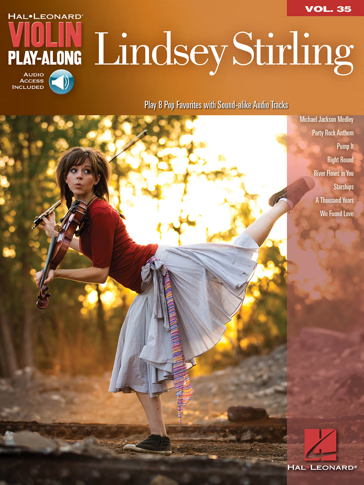 LINDSEY STIRLING VIOLIN PLAY ALONG BK/CD VOL 35