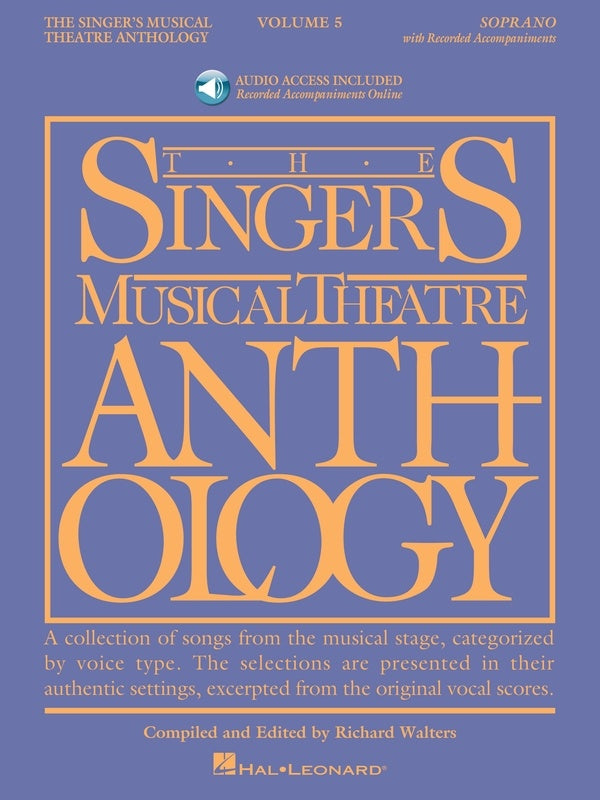 SINGERS MUSICAL THEATRE ANTHOLOGY BK 5 BK/2CDS