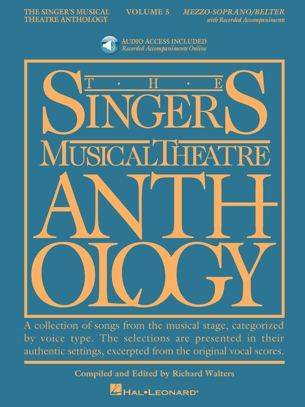 SINGERS MUSICAL THEATRE ANTHOLOGY BK 5 BK/2CDS