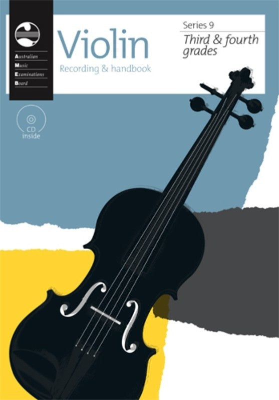 AMEB VIOLIN GR 3 TO 4 SERIES 9 CD/HANDBOOK