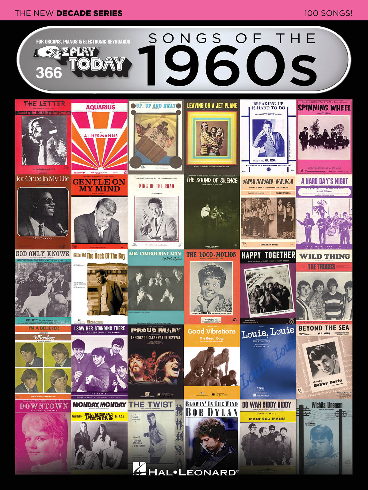EZ PLAY 366 SONGS OF 1960S NEW DECADE SERIES