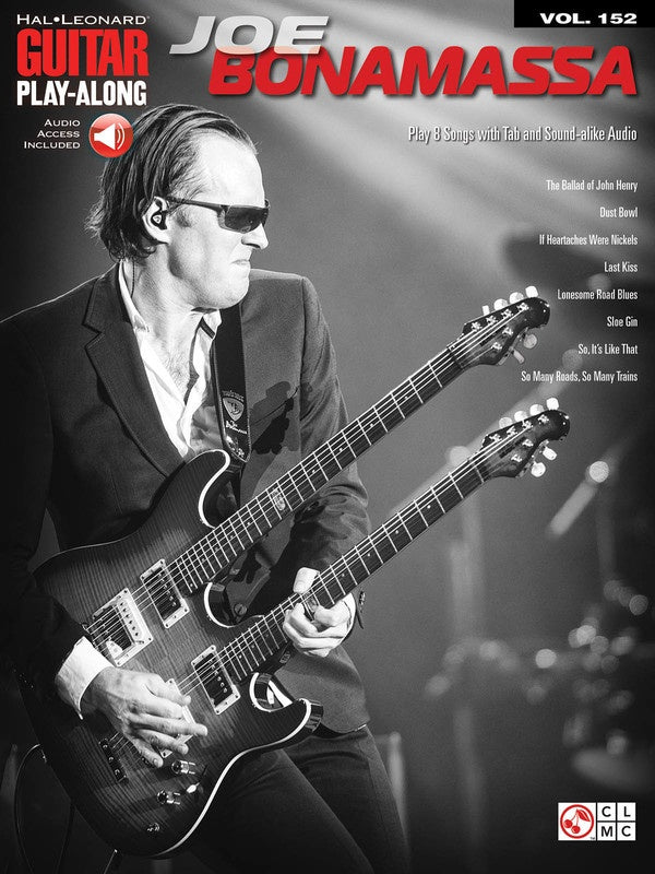 JOE BONAMASSA GUITAR PLAY ALONG V152 BK/OLA
