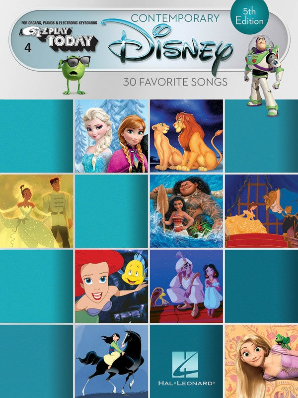 CONTEMPORARY DISNEY 5TH EDITION EZ PLAY 4