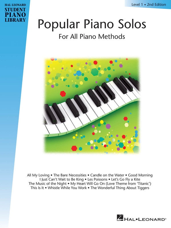HLSPL POPULAR PIANO SOLOS BK 1