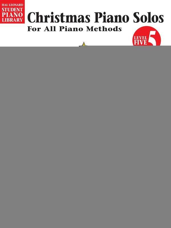 HLSPL CHRISTMAS PIANO SOLOS BK 5