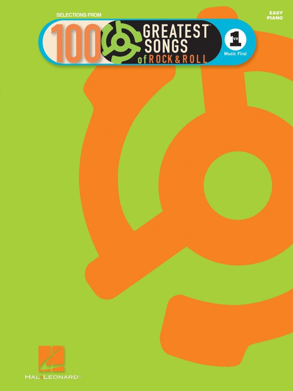 GREATEST SONGS 100 OF ROCK N ROLL EASY PIANO VH1