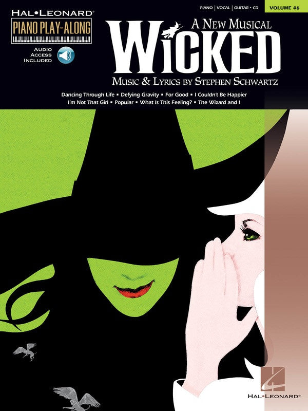 WICKED PIANO PLAY ALONG BK/CD BK 46