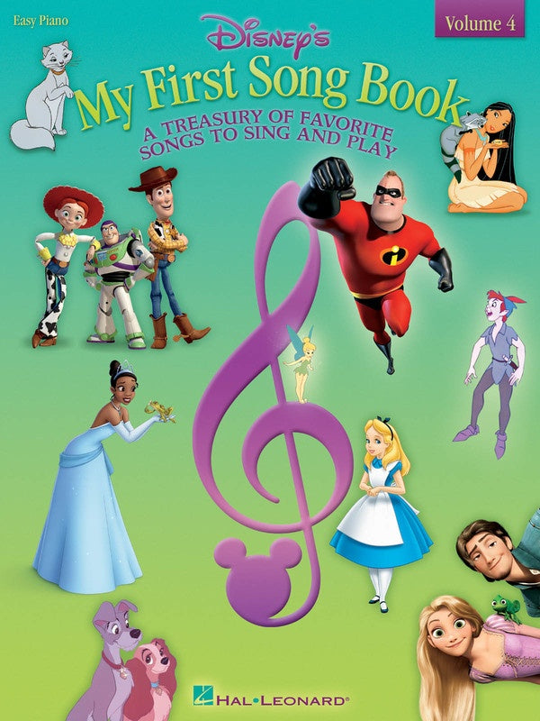 DISNEYS MY FIRST SONGBOOK EASY PIANO VOL 4