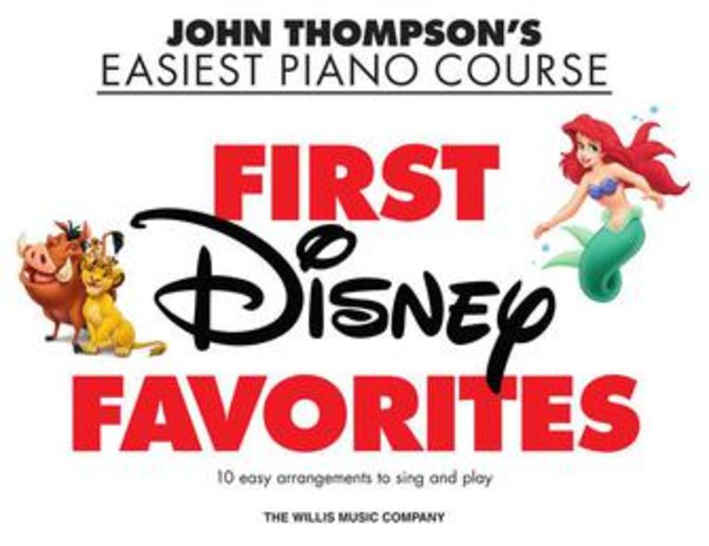 EASIEST PIANO COURSE FIRST DISNEY FAVORITES