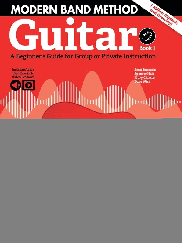 MODERN BAND METHOD GUITAR BK 1 BK/OLM