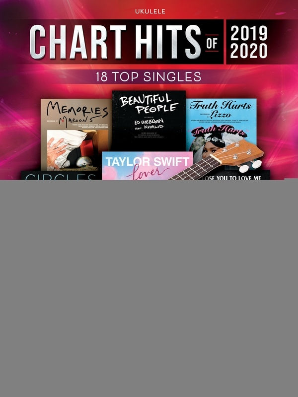 CHART HITS OF 2019-2020 FOR UKULELE