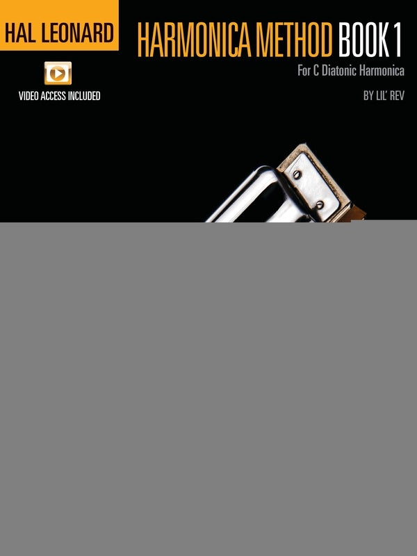 HAL LEONARD HARMONICA METHOD BK 1 BK/OLV