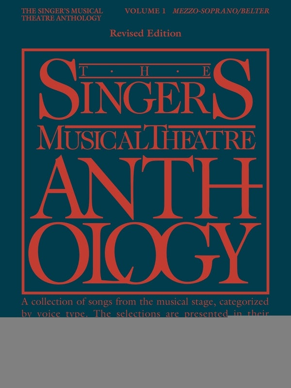 SINGERS MUSICAL THEATRE ANTHOLOGY BK 1