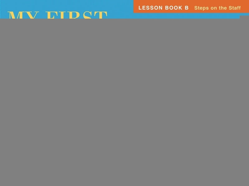 MY FIRST PIANO ADVENTURE LESSON BOOK B BK/CD