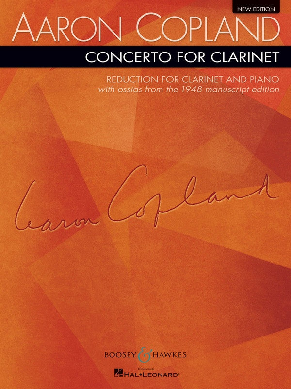 CONCERTO FOR CLA/STR ORCH PNO REDUCTION