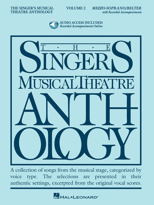 SINGERS MUSICAL THEATRE ANTHOLOGY BK 2 BK/2CD