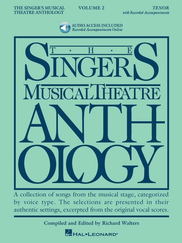 SINGERS MUSICAL THEATRE ANTHOLOGY BK 2 BK/2CD