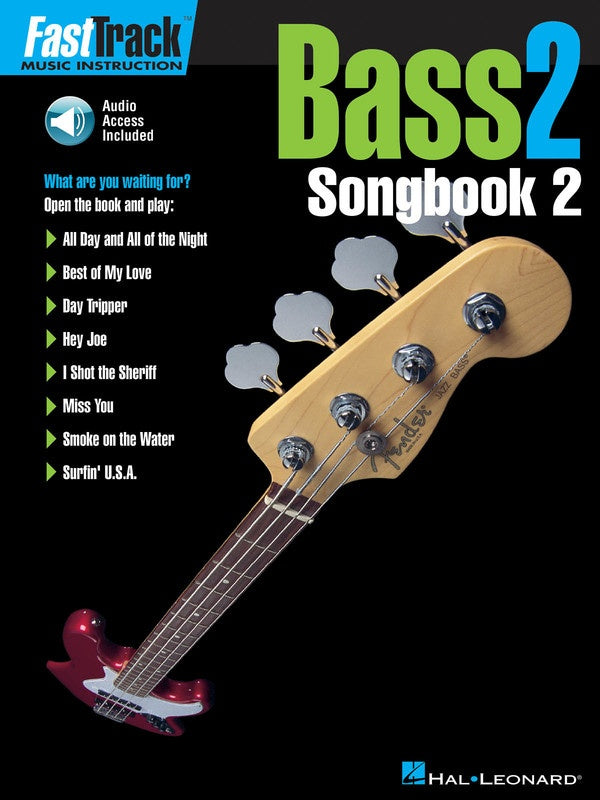 FASTTRACK BASS SONGBK 2 BK 2 BK/CD