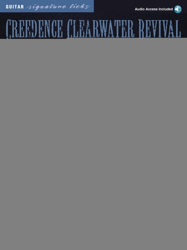 CREEDENCE CLEARWATER REVIVAL GTR SIGLICK BK/CD