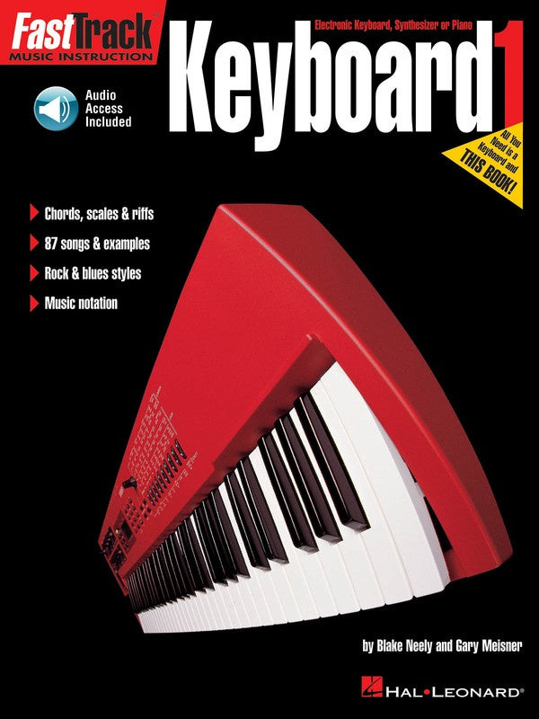 FASTTRACK KEYBOARD BK 1 BK/CD