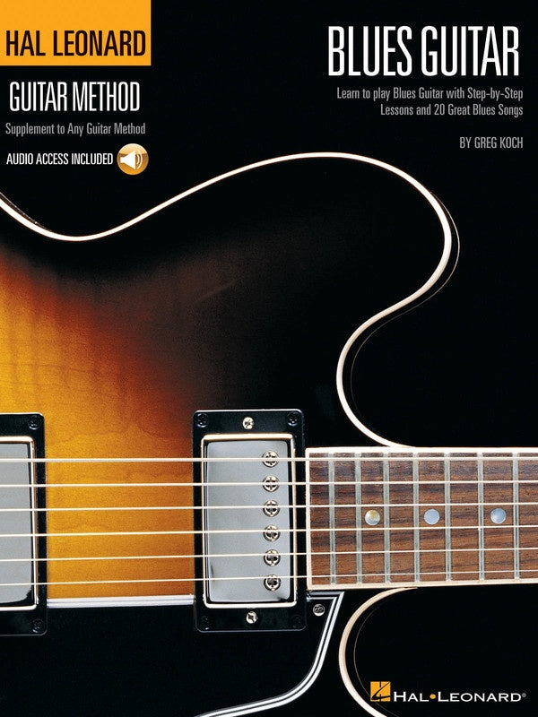 HL GUITAR METHOD BLUES GUITAR BK/CD
