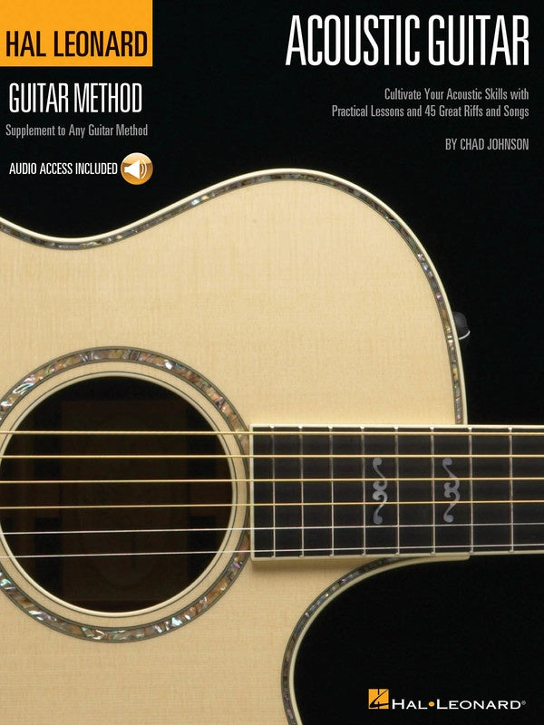 HL GUITAR METHOD ACOUSTIC GUITAR BK/CD