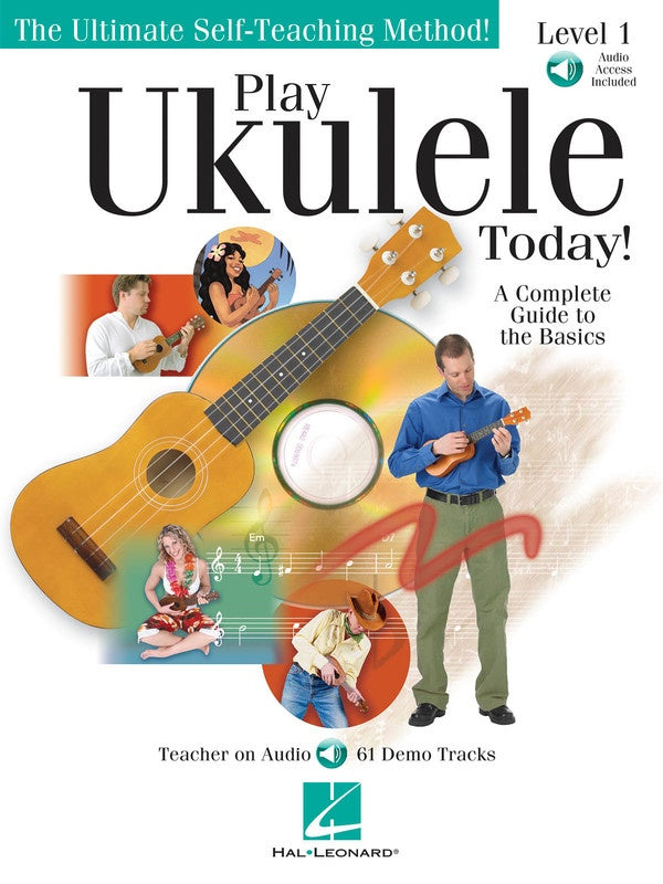 PLAY UKULELE TODAY BK/CD LVL 1