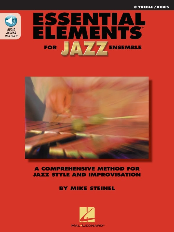 ESSENTIAL ELEMENTS JAZZ C TREB/VIBE BK/CD