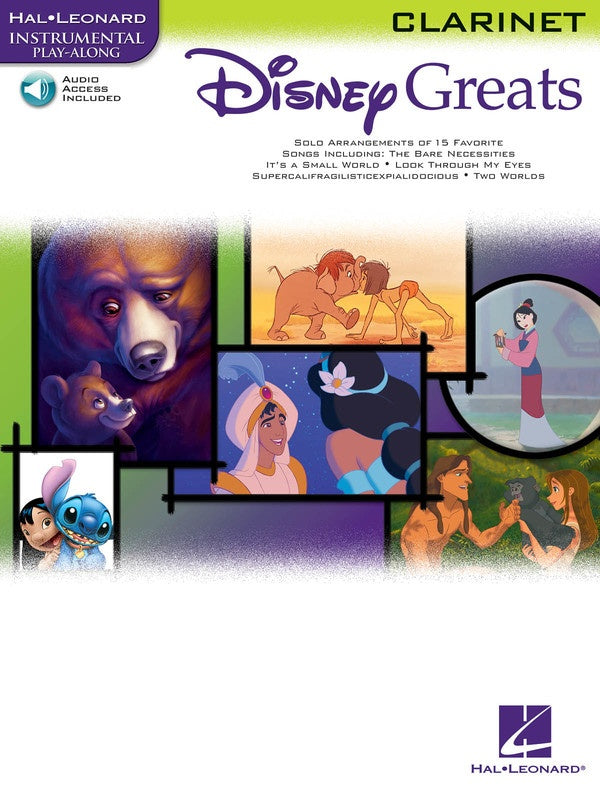 DISNEY GREATS BK/CD CLA