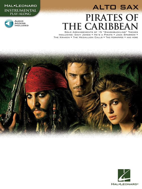 PIRATES OF THE CARIBBEAN BK/CD ALTO SAX