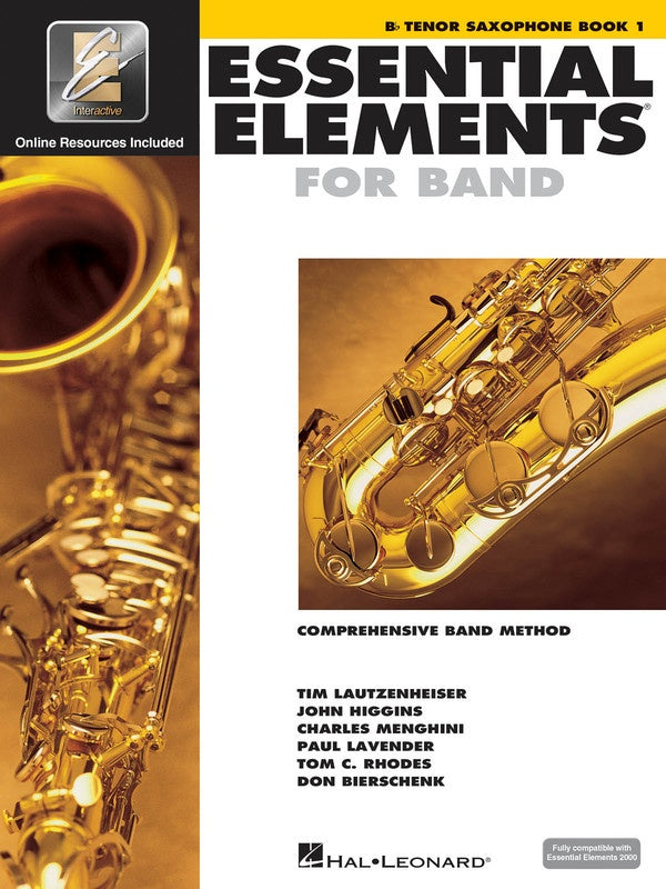 ESSENTIAL ELEMENTS FOR BAND BK 1 TENOR SAX EEI