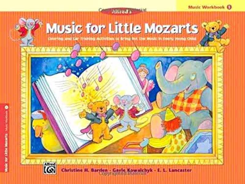 MUSIC FOR LITTLE MOZARTS MUSIC WORKBK 1