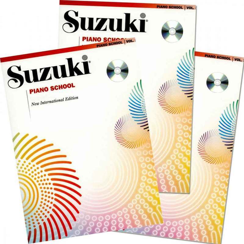 SUZUKI PIANO SCHOOL VOL 4 BK/CD