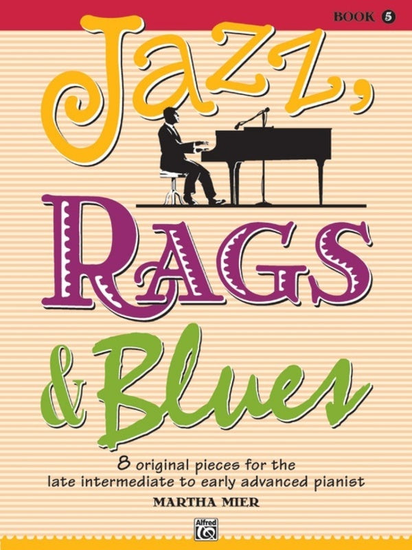 JAZZ RAGS & BLUES BK 5 BK/CD
