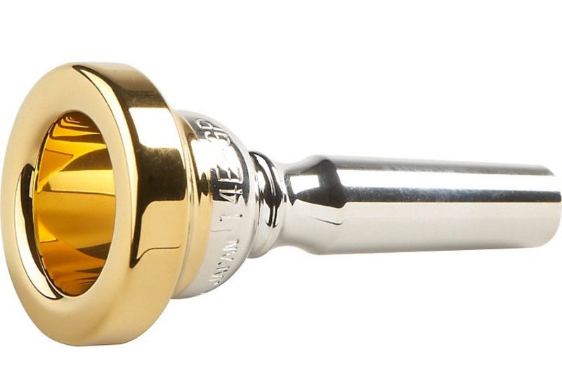 CORNET MOUTHPIECE 16E GOLD PLATED SHORT SHANK