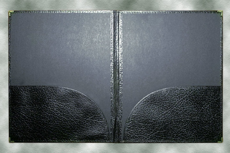 DELUXE BAND FOLIO BOTTOM POCKETS