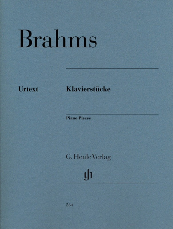 BRAHMS - PIANO PIECES URTEXT