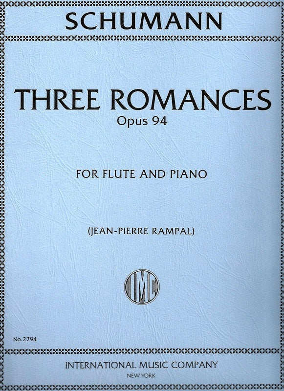 ROMANCES 3 OP 94 ARR RAMPAL FL/PNO