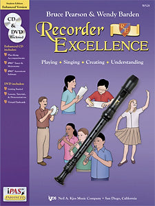 RECORDER EXCELLENCE STUDENT BK/OLA