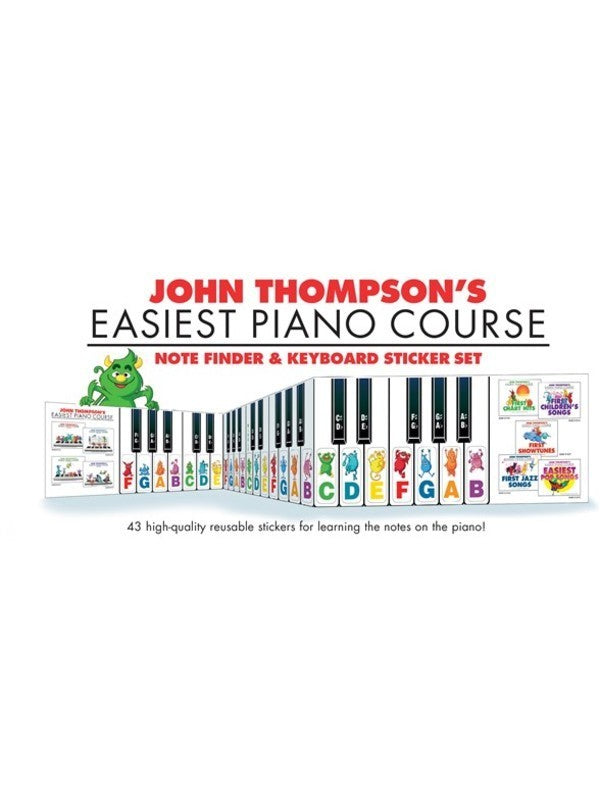 EASIEST PIANO COURSE NOTE FINDER & KEYBOARD STIC